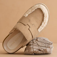 AVALON-SUEDE SHEARLING LOAFER MULE-Let's See Style-[option4]-[option5]-[option6]-[option7]-[option8]-Shop-Boutique-Clothing-for-Women-Online