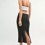 MABLE Ribbed Knit Color Block Cutout Midi Dress-Dresses-Trendsi-[option4]-[option5]-[option6]-[option7]-[option8]-Shop-Boutique-Clothing-for-Women-Online