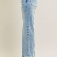 Judy Blue Release Hem Wide Leg Jeans-Trendsi-[option4]-[option5]-[option6]-[option7]-[option8]-Shop-Boutique-Clothing-for-Women-Online