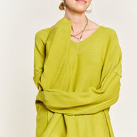 V-NECK OVERSIZED SWEATER PLUS SIZE-Jade By Jane-[option4]-[option5]-[option6]-[option7]-[option8]-Shop-Boutique-Clothing-for-Women-Online