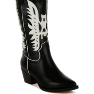 Thistle Winged Patchwork Cowboy Boots-Rag Company-[option4]-[option5]-[option6]-[option7]-[option8]-Shop-Boutique-Clothing-for-Women-Online