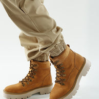 Boskoff Lace-Up Chunky Warm Ankle Boots-Rag Company-[option4]-[option5]-[option6]-[option7]-[option8]-Shop-Boutique-Clothing-for-Women-Online