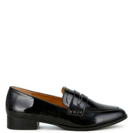 Noshiya Patent Pleather Penny Loafers-Rag Company-[option4]-[option5]-[option6]-[option7]-[option8]-Shop-Boutique-Clothing-for-Women-Online