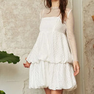 Davi & Dani Checker Print Side Pockets Textured Mini Dress-Dresses-Trendsi-[option4]-[option5]-[option6]-[option7]-[option8]-Shop-Boutique-Clothing-for-Women-Online