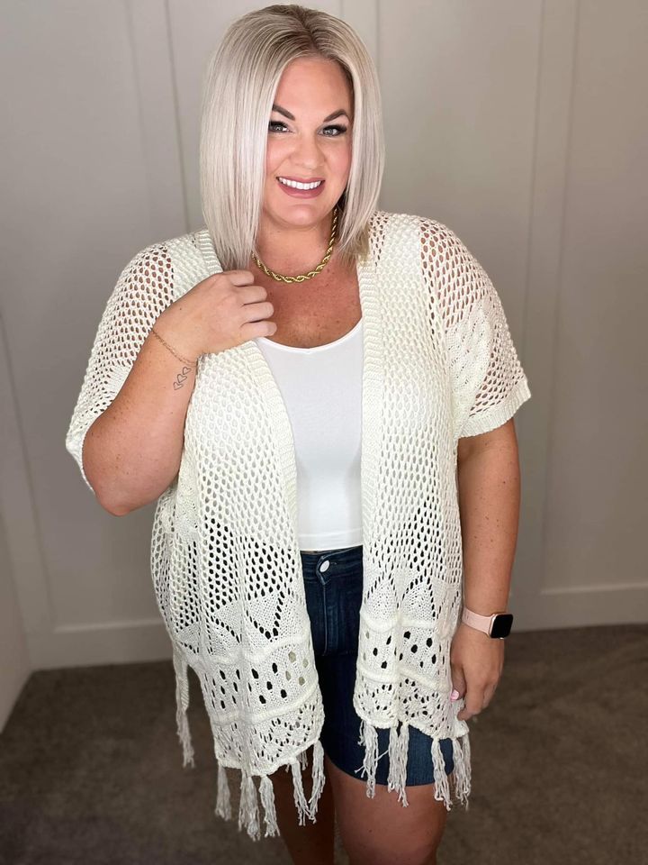 Shirley & Stone Amanda Crochet Cardigan in Six Colors-Womens-Ave Shops-[option4]-[option5]-[option6]-[option7]-[option8]-Shop-Boutique-Clothing-for-Women-Online