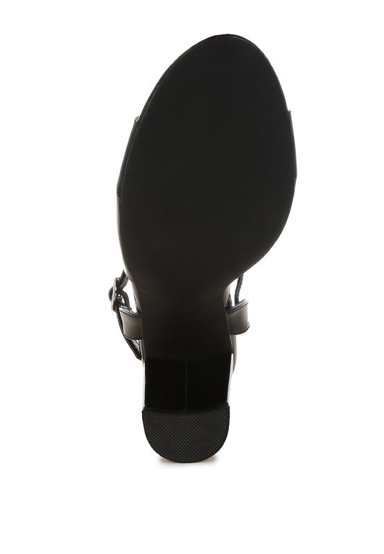 Kessel Tinted Clear Strap Block Heel Sandals-Rag Company-[option4]-[option5]-[option6]-[option7]-[option8]-Shop-Boutique-Clothing-for-Women-Online