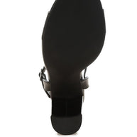 Kessel Tinted Clear Strap Block Heel Sandals-Rag Company-[option4]-[option5]-[option6]-[option7]-[option8]-Shop-Boutique-Clothing-for-Women-Online