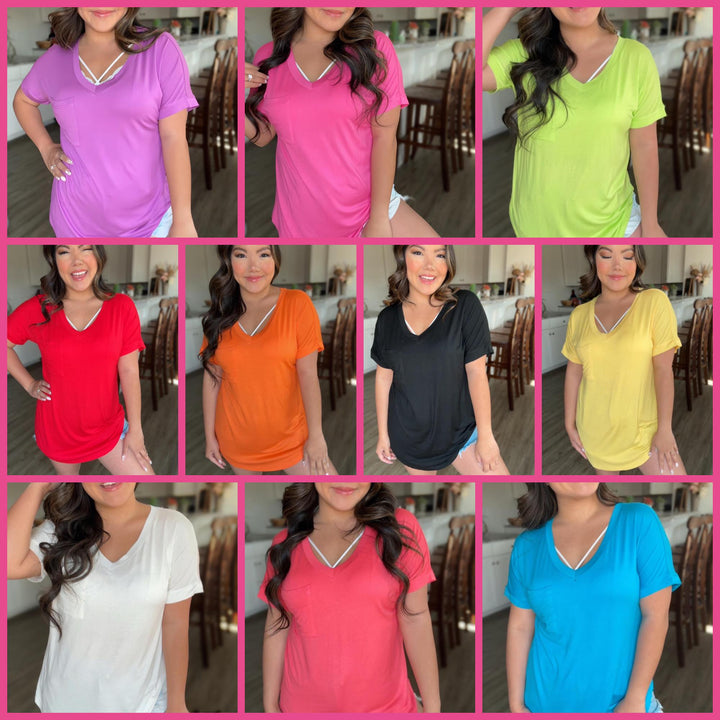 Staple Pocket Tee in Ten Colors-Womens-Ave Shops-[option4]-[option5]-[option6]-[option7]-[option8]-Shop-Boutique-Clothing-for-Women-Online