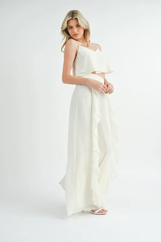 MABLE Crop Cami and Ruffled Wide Leg Pants Set-Sets-Trendsi-[option4]-[option5]-[option6]-[option7]-[option8]-Shop-Boutique-Clothing-for-Women-Online