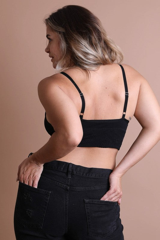 Seamless Padded Textured Brami Plus Size-Leto Accessories-[option4]-[option5]-[option6]-[option7]-[option8]-Shop-Boutique-Clothing-for-Women-Online