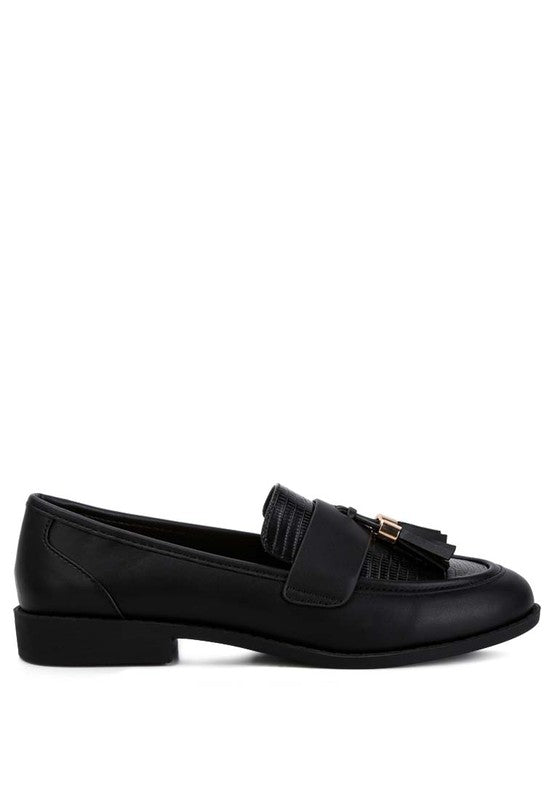 Alibi Tassels Detail Loafers-Rag Company-[option4]-[option5]-[option6]-[option7]-[option8]-Shop-Boutique-Clothing-for-Women-Online