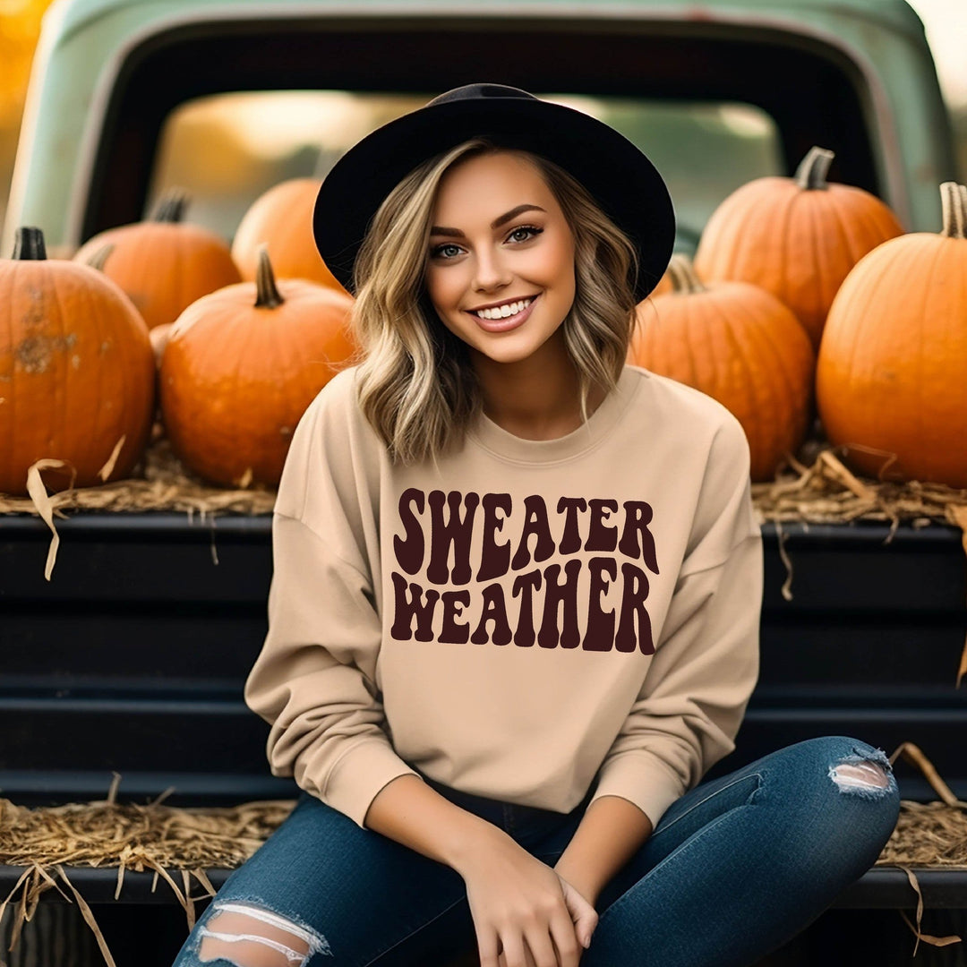 Sweater Weather Sweatshirt .-Gabreila Wholesale-[option4]-[option5]-[option6]-[option7]-[option8]-Shop-Boutique-Clothing-for-Women-Online