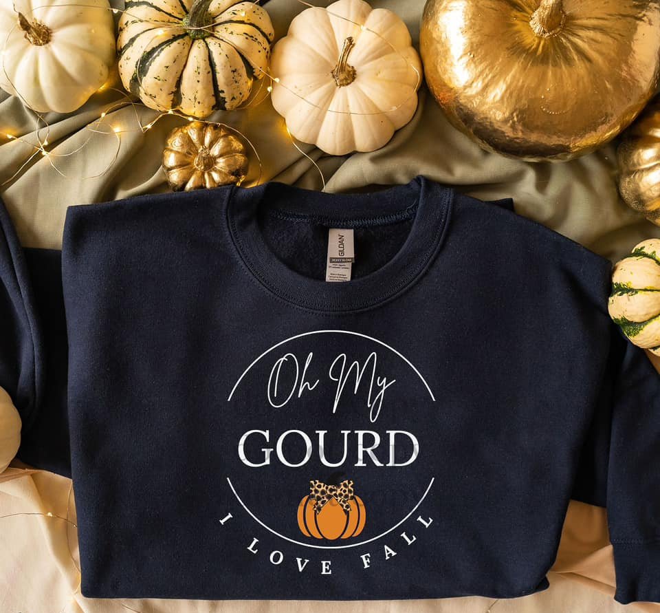 Oh my gourd Sweatshirt in Navy-Gabreila Wholesale-[option4]-[option5]-[option6]-[option7]-[option8]-Shop-Boutique-Clothing-for-Women-Online