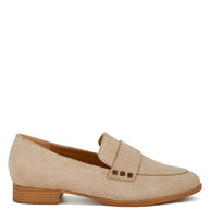 Durance Studded Genuine Suede Loafers-Rag Company-[option4]-[option5]-[option6]-[option7]-[option8]-Shop-Boutique-Clothing-for-Women-Online