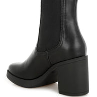 Scuala Faux Leather Chelsea Boots-Rag Company-[option4]-[option5]-[option6]-[option7]-[option8]-Shop-Boutique-Clothing-for-Women-Online