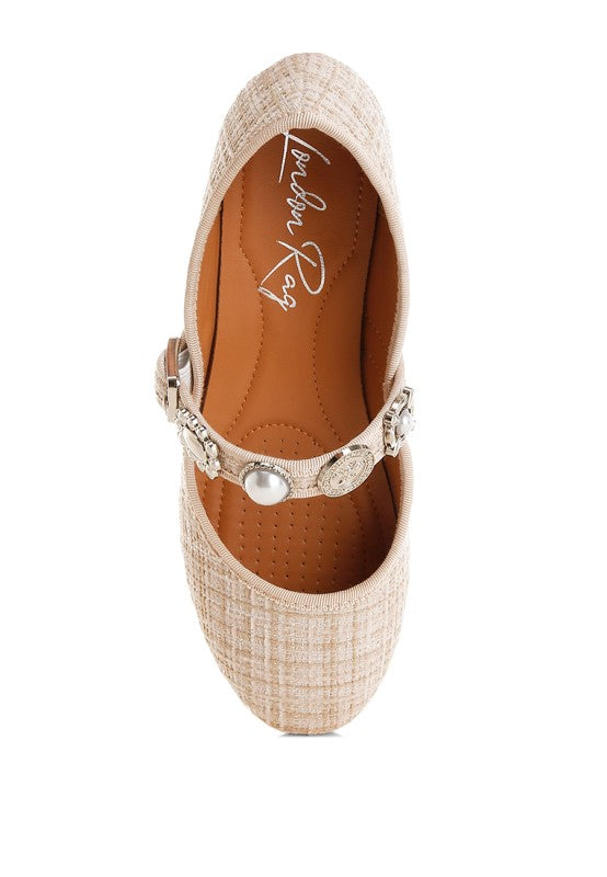 Noyama Charms Embellished Tweed Mary Janes-Rag Company-[option4]-[option5]-[option6]-[option7]-[option8]-Shop-Boutique-Clothing-for-Women-Online