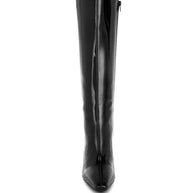 Warley Patent Faux Leather Calf Boots-Rag Company-[option4]-[option5]-[option6]-[option7]-[option8]-Shop-Boutique-Clothing-for-Women-Online