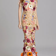 Floral Embroidered Mesh Overlay Maxi Dress-Dresses-Trendsi-[option4]-[option5]-[option6]-[option7]-[option8]-Shop-Boutique-Clothing-for-Women-Online