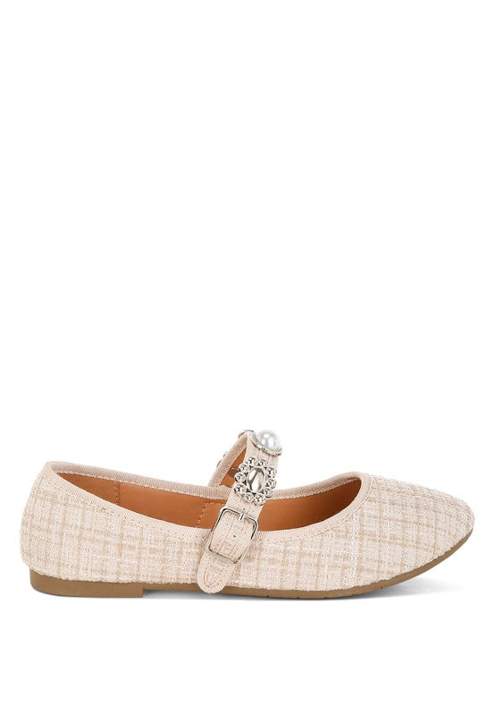 Noyama Charms Embellished Tweed Mary Janes-Rag Company-[option4]-[option5]-[option6]-[option7]-[option8]-Shop-Boutique-Clothing-for-Women-Online