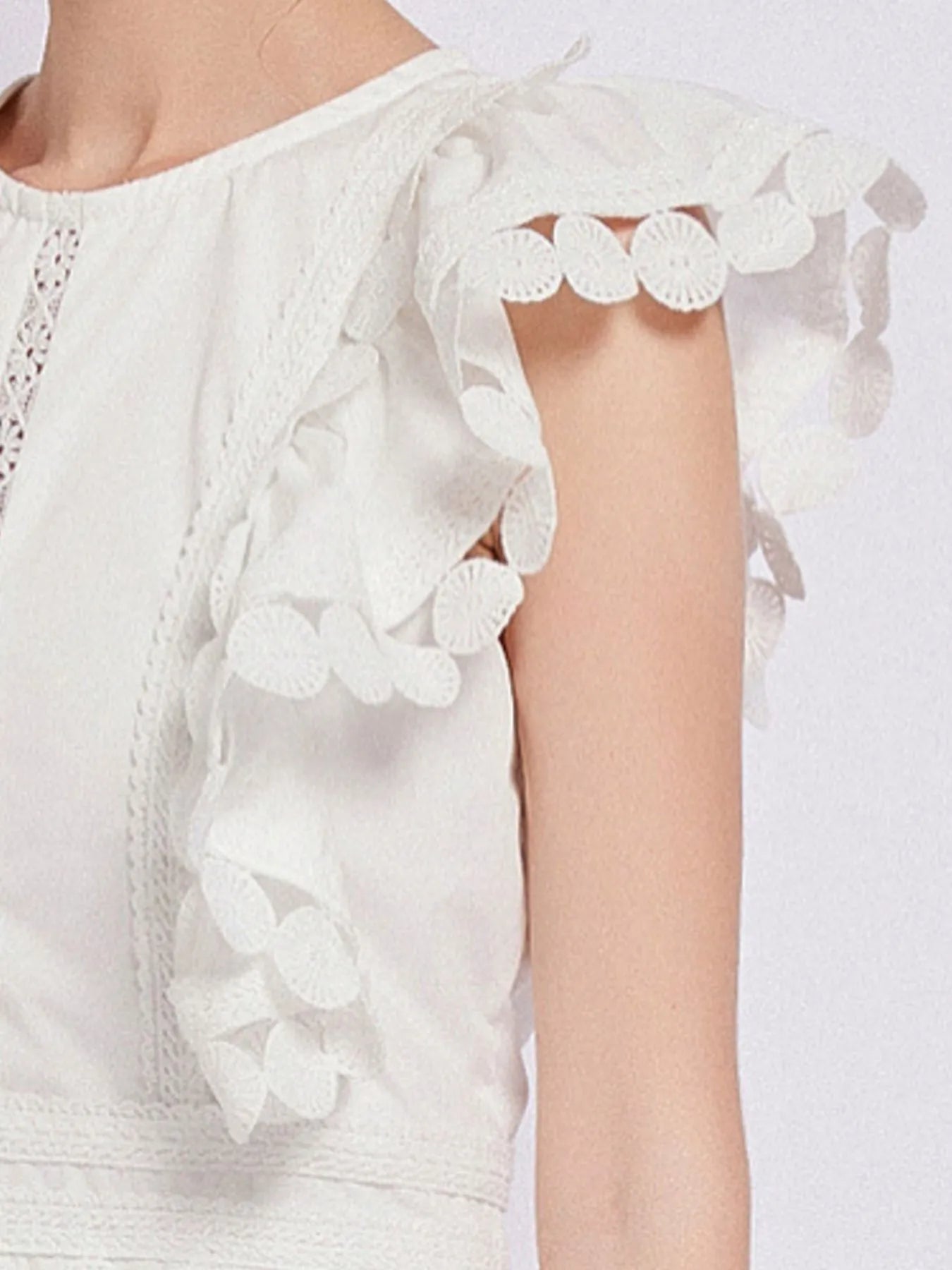 Sleeveless Ruffled Tiered Dress with Embroidered Trim-dresses-Trendsi-[option4]-[option5]-[option6]-[option7]-[option8]-Shop-Boutique-Clothing-for-Women-Online