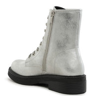 Clover Faux Leather Lace Up Boots-Rag Company-[option4]-[option5]-[option6]-[option7]-[option8]-Shop-Boutique-Clothing-for-Women-Online