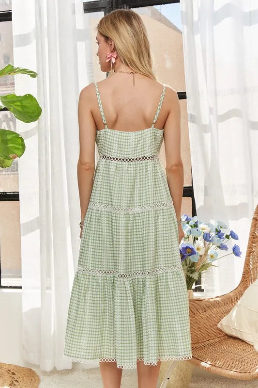 ADORA Gingham Detail Washed Dress-Dresses-Trendsi-[option4]-[option5]-[option6]-[option7]-[option8]-Shop-Boutique-Clothing-for-Women-Online