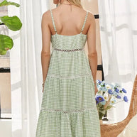 ADORA Gingham Detail Washed Dress-Dresses-Trendsi-[option4]-[option5]-[option6]-[option7]-[option8]-Shop-Boutique-Clothing-for-Women-Online