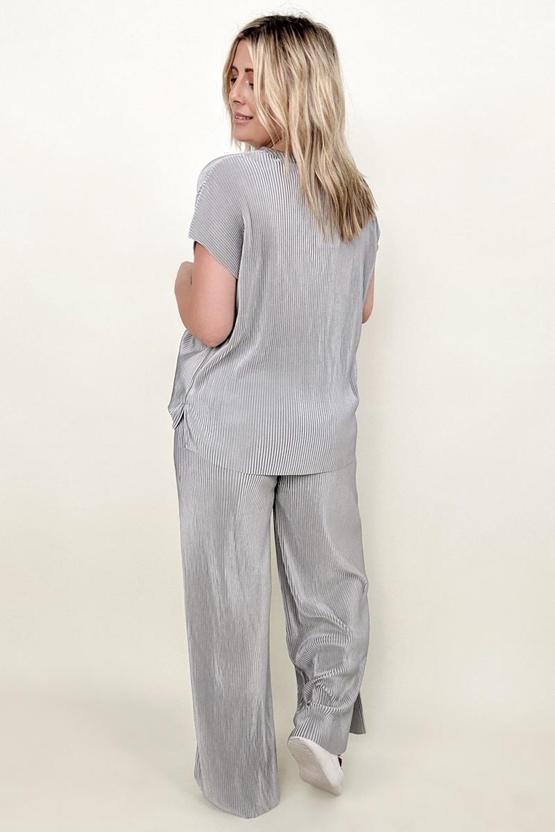 Petal Dew Satin Plisse Palazzo Pants with Pockets-Pants-Kiwidrop-[option4]-[option5]-[option6]-[option7]-[option8]-Shop-Boutique-Clothing-for-Women-Online
