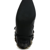 Nicene Harness Detail Stiletto Boots-Rag Company-[option4]-[option5]-[option6]-[option7]-[option8]-Shop-Boutique-Clothing-for-Women-Online