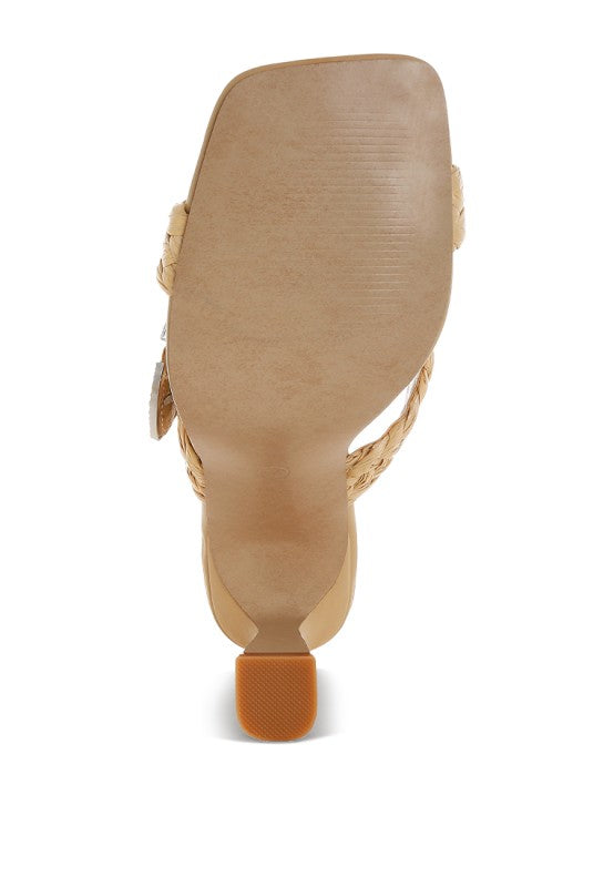 Nimaya Braided Criss-Cross Strap Sandals-Rag Company-[option4]-[option5]-[option6]-[option7]-[option8]-Shop-Boutique-Clothing-for-Women-Online