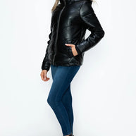How Dare U Pocketed Zip Up Puffer Jacket with Removable Hood-Coats & Jackets-Trendsi-[option4]-[option5]-[option6]-[option7]-[option8]-Shop-Boutique-Clothing-for-Women-Online