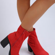 Enito Microfiber Sock Boots-Rag Company-[option4]-[option5]-[option6]-[option7]-[option8]-Shop-Boutique-Clothing-for-Women-Online