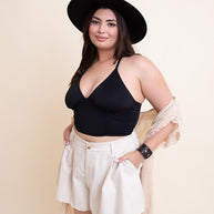 Plus Size Ruched Bralette-Leto Accessories-[option4]-[option5]-[option6]-[option7]-[option8]-Shop-Boutique-Clothing-for-Women-Online