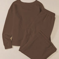 Textured Top and Pants Set-JUNIPER BLVD-[option4]-[option5]-[option6]-[option7]-[option8]-Shop-Boutique-Clothing-for-Women-Online