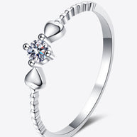 Adored Moissanite Heart 925 Sterling Silver Ring-rings-Trendsi-[option4]-[option5]-[option6]-[option7]-[option8]-Shop-Boutique-Clothing-for-Women-Online