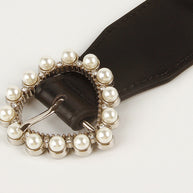 Pearl Heart Buckle Elastic Belt-Belts-Trendsi-[option4]-[option5]-[option6]-[option7]-[option8]-Shop-Boutique-Clothing-for-Women-Online