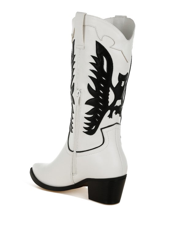 Thistle Winged Patchwork Cowboy Boots-Rag Company-[option4]-[option5]-[option6]-[option7]-[option8]-Shop-Boutique-Clothing-for-Women-Online