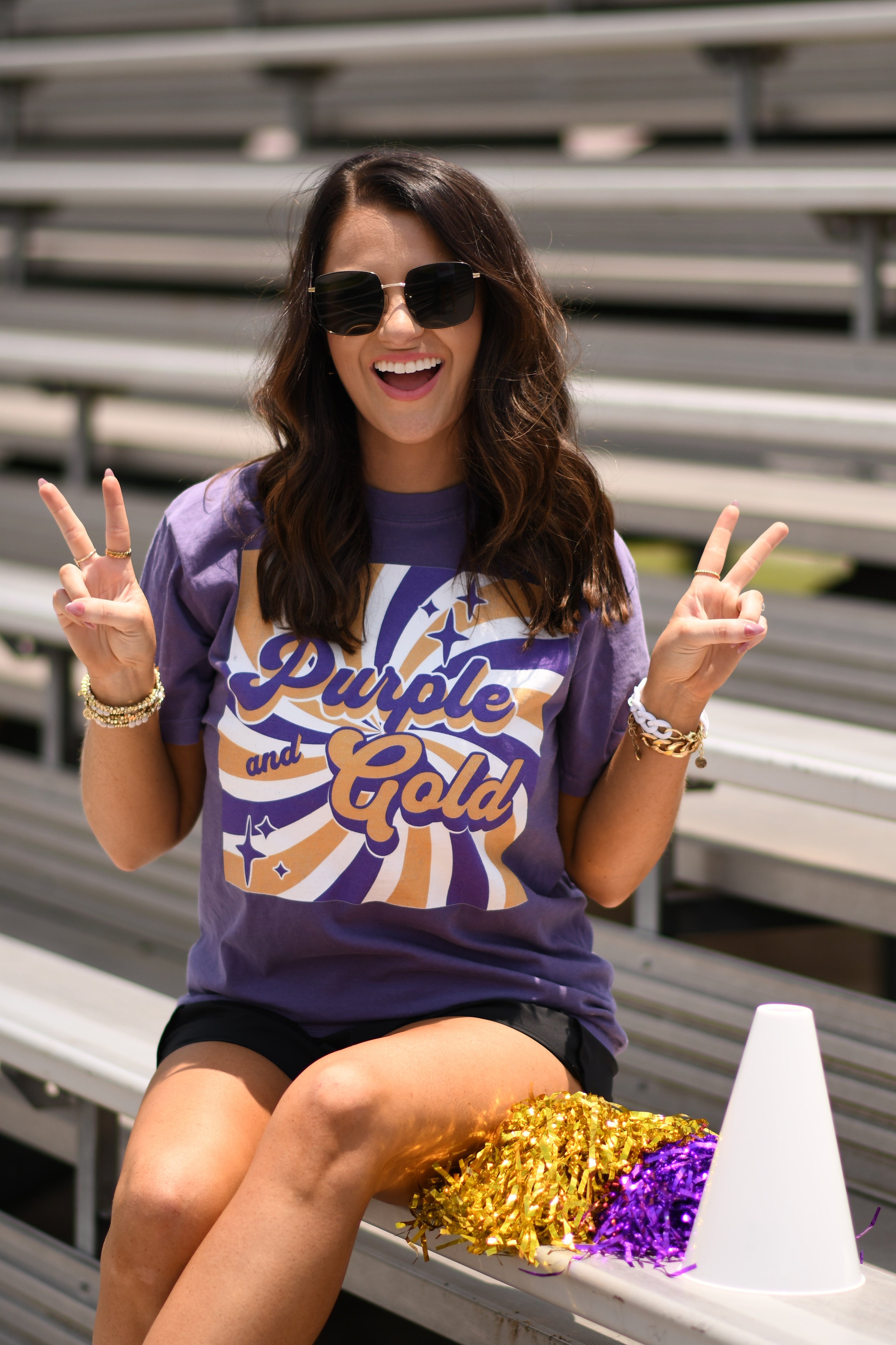 Purple and Gold Vibes Tee-P&PD Wholesale-[option4]-[option5]-[option6]-[option7]-[option8]-Shop-Boutique-Clothing-for-Women-Online