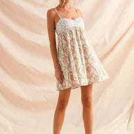 SO ME Mixed Floral Print Sleeveless Mini Dress-Dresses-Trendsi-[option4]-[option5]-[option6]-[option7]-[option8]-Shop-Boutique-Clothing-for-Women-Online