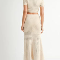 MABLE Pointelle Short Sleeve Crop Top and Slit Skirt Sweater Set-Sets-Trendsi-[option4]-[option5]-[option6]-[option7]-[option8]-Shop-Boutique-Clothing-for-Women-Online