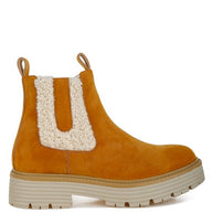 Mothman Faux Fur Detail Chunky Ankle Boots-Rag Company-[option4]-[option5]-[option6]-[option7]-[option8]-Shop-Boutique-Clothing-for-Women-Online