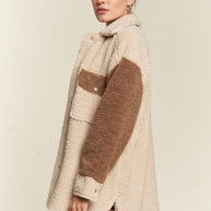 Colorblock Sherpa Jacket-Jade By Jane-[option4]-[option5]-[option6]-[option7]-[option8]-Shop-Boutique-Clothing-for-Women-Online