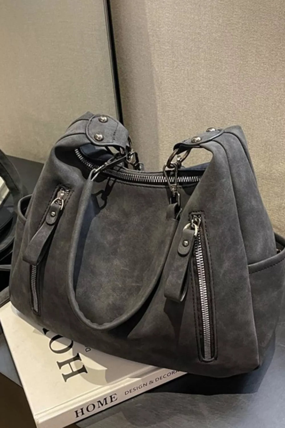 Zipper Details Adjustable Strap Crossbody Bag-Bag-Trendsi-[option4]-[option5]-[option6]-[option7]-[option8]-Shop-Boutique-Clothing-for-Women-Online