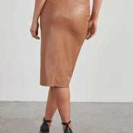 Twist Detail High Waist Skirt-Skirts-Trendsi-[option4]-[option5]-[option6]-[option7]-[option8]-Shop-Boutique-Clothing-for-Women-Online