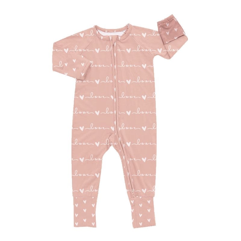 PREORDER: Valentine Bamboo Long Sleeve and Pant Zippy and Separates-Boys and Girls-Forever3A.M-[option4]-[option5]-[option6]-[option7]-[option8]-Shop-Boutique-Clothing-for-Women-Online