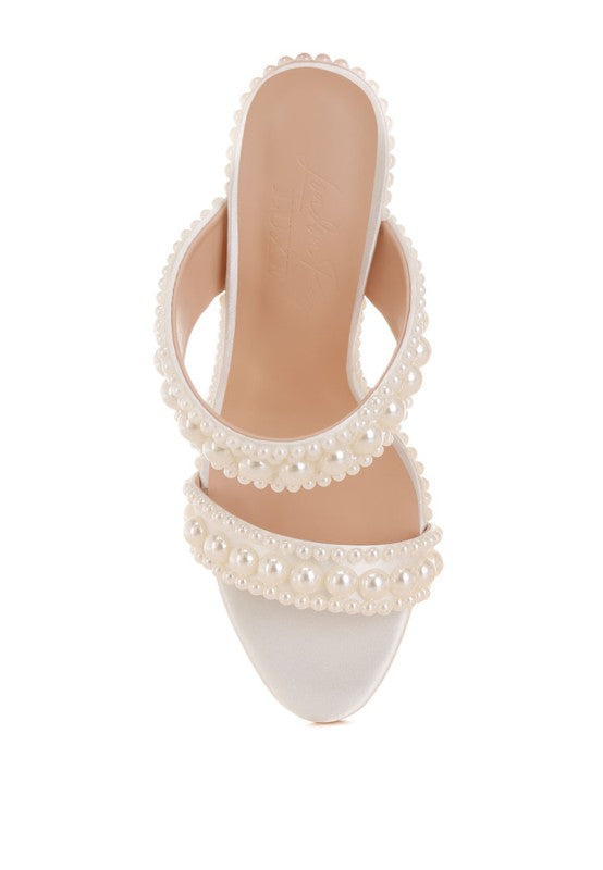 Ambrin Pearl Embellished Slip On Stiletto Heels-Rag Company-[option4]-[option5]-[option6]-[option7]-[option8]-Shop-Boutique-Clothing-for-Women-Online