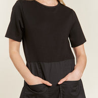 KNIT MIX DRESS-Jade By Jane-[option4]-[option5]-[option6]-[option7]-[option8]-Shop-Boutique-Clothing-for-Women-Online