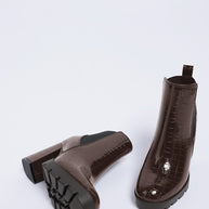 Foxy Faux Leather Croc Chelsea Boots-Rag Company-[option4]-[option5]-[option6]-[option7]-[option8]-Shop-Boutique-Clothing-for-Women-Online