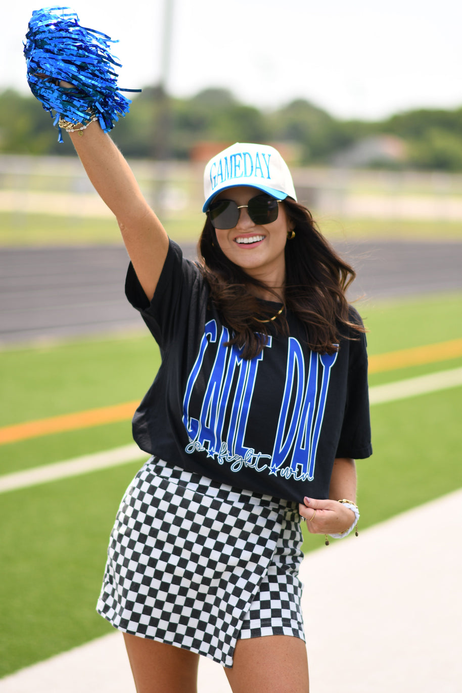 Game Day Go Fight Win Royal Blue-P&PD Wholesale-[option4]-[option5]-[option6]-[option7]-[option8]-Shop-Boutique-Clothing-for-Women-Online