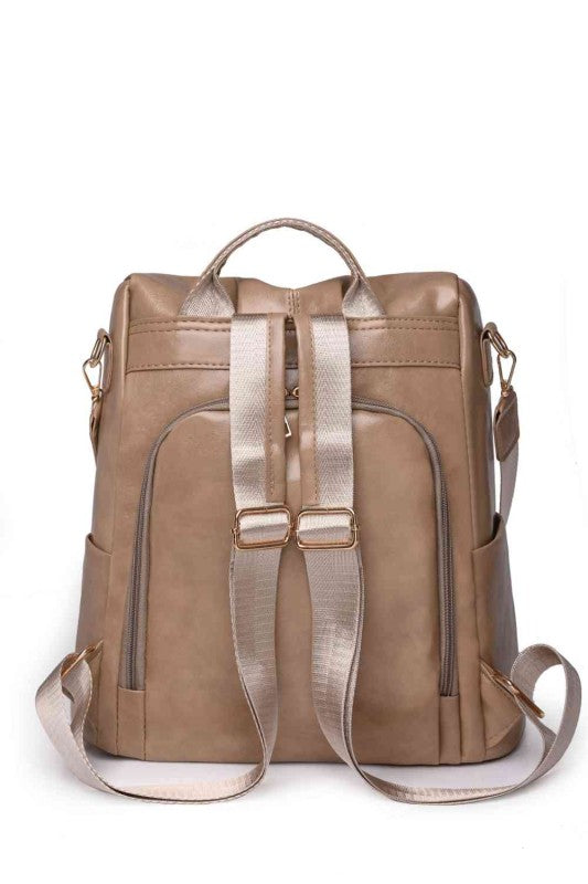 Marcy Zipper Pocket Backpack-ClaudiaG Collection-[option4]-[option5]-[option6]-[option7]-[option8]-Shop-Boutique-Clothing-for-Women-Online